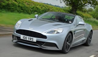 Aston Martin Vanquish Centenary Edition front tracking