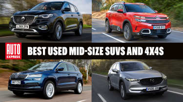 Best used mid-size SUVs and 4x4s - pictures