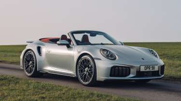Porsche 911 Turbo S Cabriolet - front static