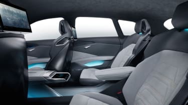 Audi h-tron concept - rear seats