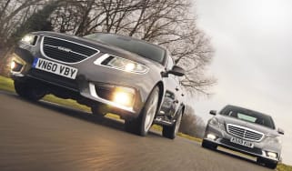 Saab 9-5 vs. Mercedes E-Class