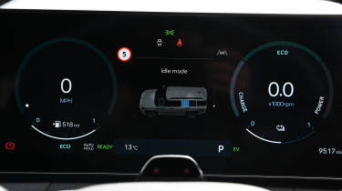 Hyundai Santa Fe - digital drivers display 