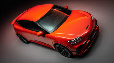 Genesis GV60 Magma - above