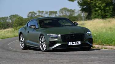 Bentley Continental GT S - front cornering