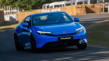 Honda Prelude at Goodwood Festival of Speed - front cornering 