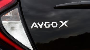 Toyota Aygo X - Aygo X badge