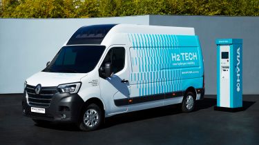 Hydrogen-powered Renault Master Van