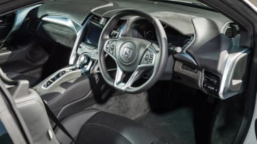 New Honda NSX 2015 white interior