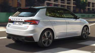 Skoda Fabia 130 - rear cornering