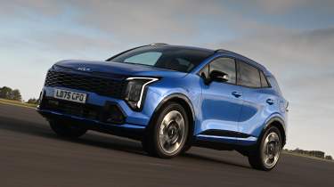 Kia Sportage - front tracking