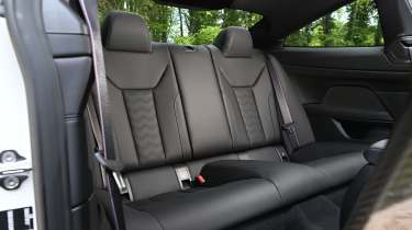 BMW M4 Competition - rear seats