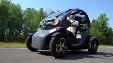 Renault Twizy front track