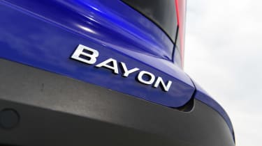 Hyundai Bayon - rear badge