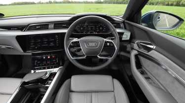 Used Audi e-tron - dash