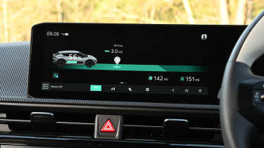 Kia EV6 - infotainment screen