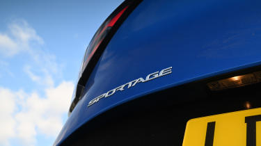 Kia Sportage UK - badge