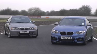 BMW M235i vs M3 CSL