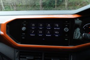 Volkswagen T-Cross - infotainment menu