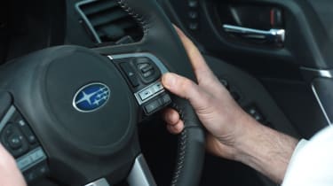 Subaru Forester steering wheel