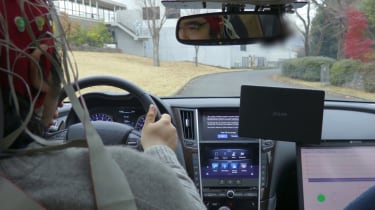 Nissan brain-to-vehicle technology - driving