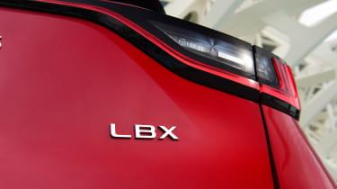 Lexus LBX - LBX badge