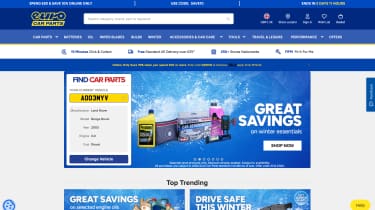  Best car part websites 2025 - Euro Car Parts Screenshot