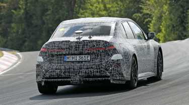 BMW M3 Electric - rear cornering