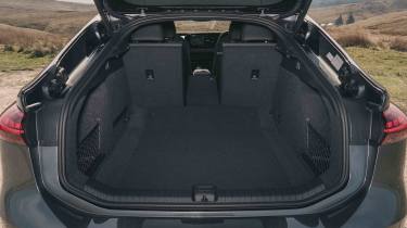 Audi A6 e-tron - boot, seats partially folded