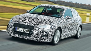 New Audi A3 front tracking