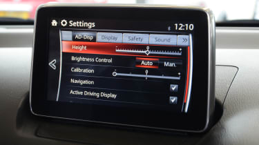 Mazda 2 Sport Nav long term test - display