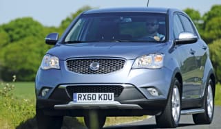 SsangYong Korando front corner