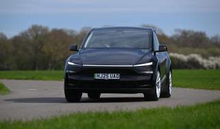 Tesla Model Y - front cornering