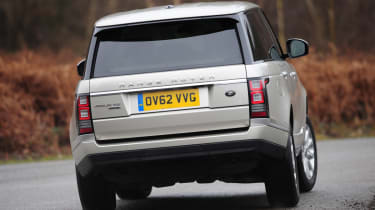 Range Rover rear cornering