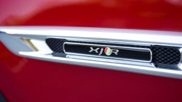 Jaguar XJR badge detail
