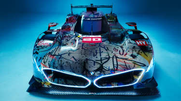 Julie Mehretu BMW Art Car - full front