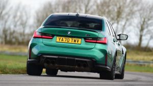BMW M3 Competition - rear cornering