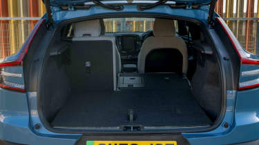 Volvo C40 Recharge - boot seats partially folded