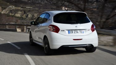 Peugeot 208 GTi rear corner