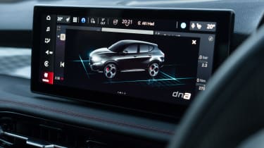 New Alfa Romeo Tonale - infotainment screen