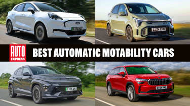 Best automatic Motability cars - header image