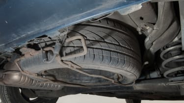 Used Vauxhall Zafira - spare wheel