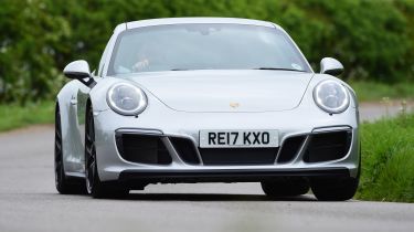 Porsche 911 GTS - front cornering