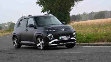 Hyundai Inster - front cornering, left