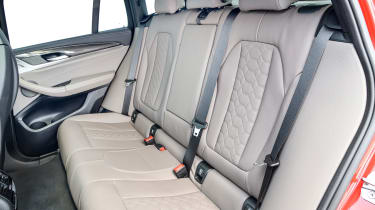 BMW X4 M Competition - rear seats