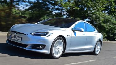 tesla model s front tracking