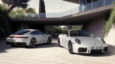 Porsche 911 Carrera S facelift - range