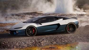 New Lamborghini Temerario Tricolore - side