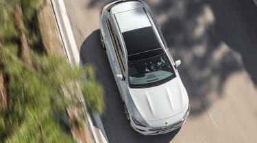 Mercedes CLA Shooting Brake - above