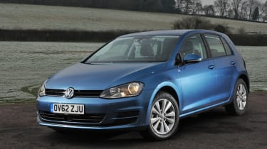 Volkswagen Golf front three-quarters