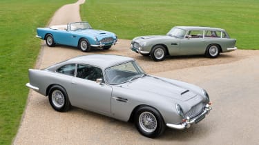 Rare Aston Martin DB5 triplets for sale for £4m